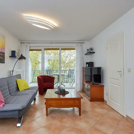 Ferienwohnung 4 Strandstrasse 8 Mit Balkon Lägenhet *